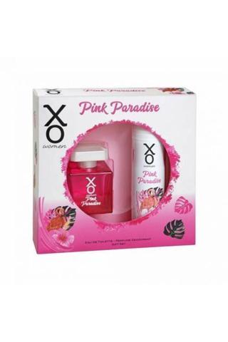 Xo Pink Paradise Eau De Toılette 100ml Kadın Parfüm 125 ml Deodorant 8690605054878
