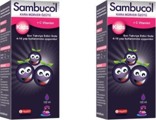 Sambucol Kids Likit 120 Ml 2 Adet