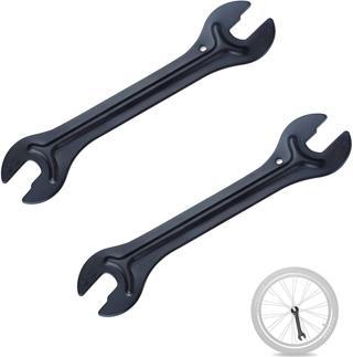 İmpact Çift Ağızlı Pedal Anahtarı ME-73 İkili Bisiklet Göbek Anahtarı 13/14/15/16 mm Siyah