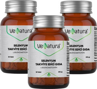 VeNatura Selenyum 90 Tablet 3 Adet