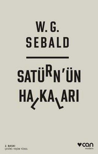 Satürn'ün Halkaları - W. G. Sebald - Can Yayınları