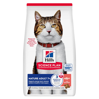 Hill's SP Somonlu +7 Yaşlı Kedi Maması 1.5 Kg