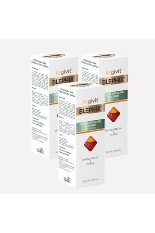 Argivit Blephix Temizleme Şampuanı 50 Ml 3'Lü Paket