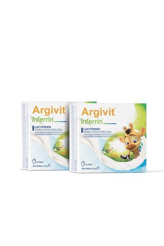 Argivit Inferrin Lactoferrin - Laktoferrin Içeren Takviye Edici Gıda 10 Saşe 2'Li Paket