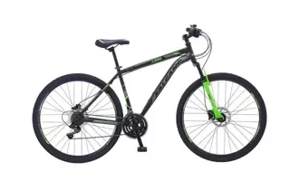 Salcano City Lion HD Disk Fren 21 Vites 28 Jant Şehir Bisikleti Siyah Yeşil 19 Kadro