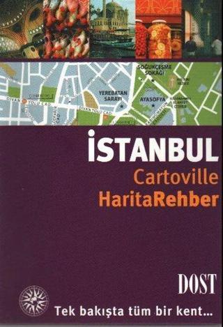 İstanbul Harita - Rehber - Julie Subtil - Dost Kitabevi