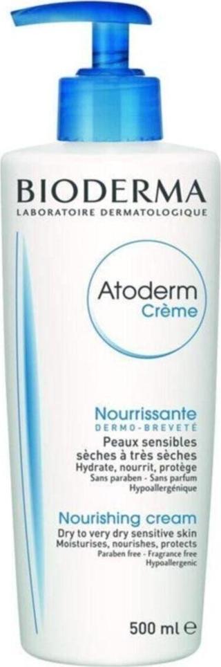 Bioderma Atoderm Cream Kuru Ciltler Için Nemlendirici Krem 500 ml