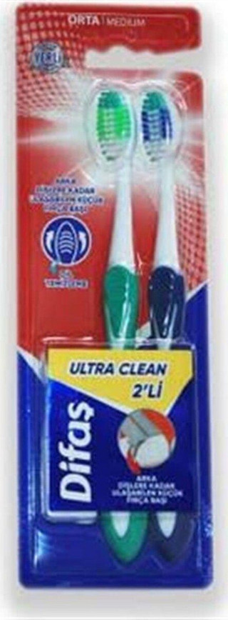 Difaş Di?faş Ultra Clean 2 Li? Di?ş Firçasi