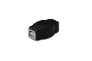 USB Adaptörü, USB B Dişi - USB B Dişi, USB 2.0 uyumlu, UL, siyah renk
