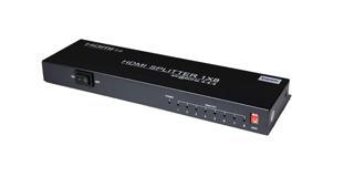 Beek 4K 8&#039;li HDMI Video Çoklayıcı, 3840 x 2160 piksel çözünürlük, HDCP 2.3, metal şasi, siyah r