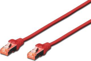 Beek CAT 6 SFTP/PIMF (Pairs In Metal Foil) Patch Kablosu, 3 metre, LSZH, AWG 26, Kırmızı Renk