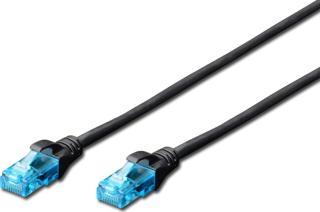 Beek CAT. 5E Patch Kablo, UTP, 5 metre, AWG 26, Siyah Renk