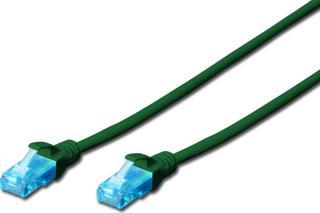 Beek CAT. 5E Patch Kablo, UTP, 5 metre, AWG 26, Yeşil Renk