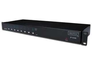 Digitus 8 Port PS/2 - USB KVM on the NET™, 1 Lokal 1 Uzak Kullanıcı Erişimi