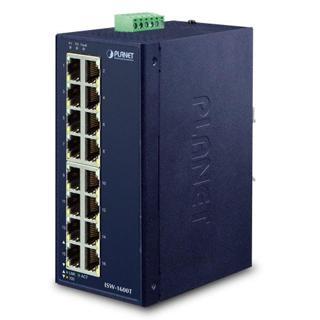 Endüstriyel 16-Port 10/100TX Fast Ethernet Switch (-40~75 derece C)&lt;br&gt;Industrial 16-Port 10/1