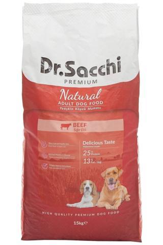 Dr Sacchi Premium Natural Beef Yetişkin Köpek Maması 15 kg