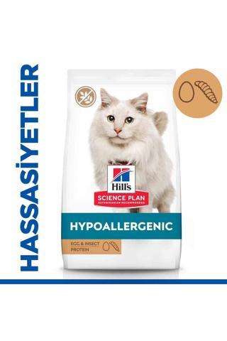 Hill’s Scıence Plan Hypoallergenic Tahılsız Yumurtalı Ve Böcekli Yetişkin Kedi Maması 7 Kg