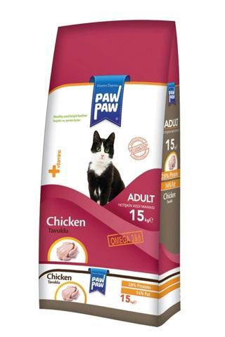 Paw Paw Tavuk Etli Yetişkin Kedi Maması 15 Kg