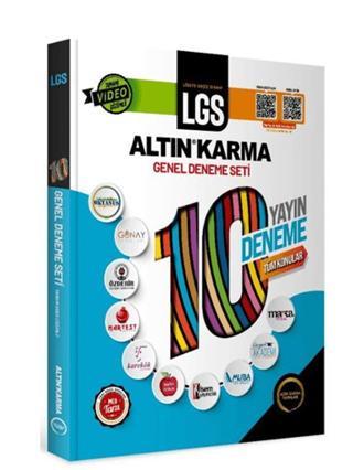 Altın Karma 8. Sınıf LGS Altın Karma Genel 10 Deneme Seti Altın Karma Yayınları - Altın Karma Yayınları