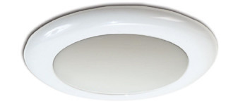 UFO Slim Tip Beyaz Gövdeli Led Gömme Tavan Lambası 75x12