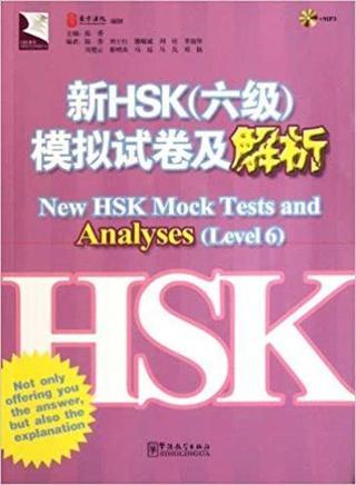 New HSK Mock Tests and Analyses Level 6 +MP3 CD (Çince Yeterlilik Sınavı) Chen Xiang Sinolingua