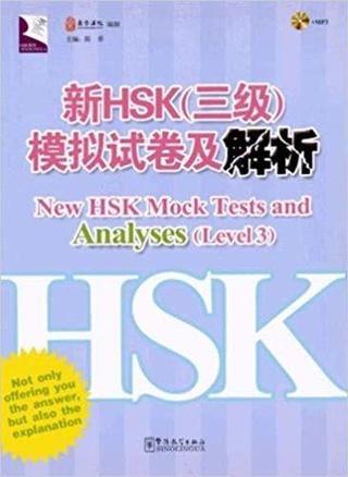 New HSK Mock Tests and Analyses Level 3 +MP3 CD (Çince Yeterlilik Sınavı) Chen Xiang Sinolingua