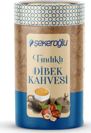 Şekeroğlu Fındıklı Dibek Kahvesi 200 gr Silindir