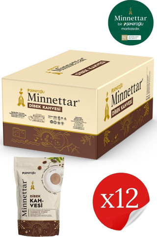 Şekeroğlu Minnettar Dibek Kahvesi 12 x 165 Gr ( 12 PAKET )
