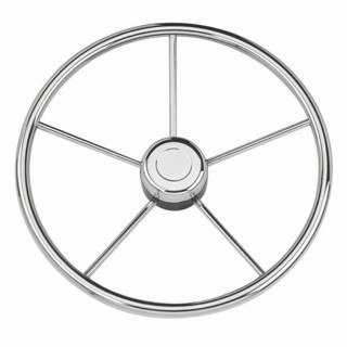 Savoretti Armando Tipo.5B Full Paslanmaz Çelik Dümen Simidi - 37 cm