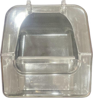 Glipet Şeffaf Kuş Banyosu 12cm