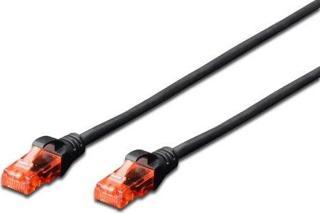 Beek CAT. 6 Patch Kablo, U/UTP, 2,5 metre, AWG 26, Siyah Renk, LSZH