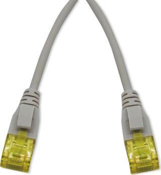 Beek CAT.6A İnce Tip Patch Kablo, U/UTP, 10 metre, AWG 28, Gri Renk, LSZH CAT.6A Slim 