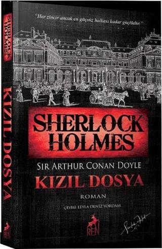 Sherlock Holmes Kızıl Dosya - Sir Arthur Conan Doyle - Ren Kitap Yayınevi
