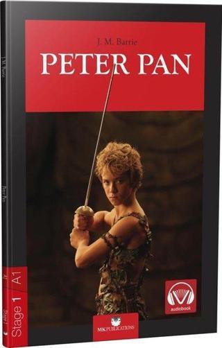 Stage-1 Peter Pan - İngilizce Hikaye - James Matthew Barrie - MK Publications