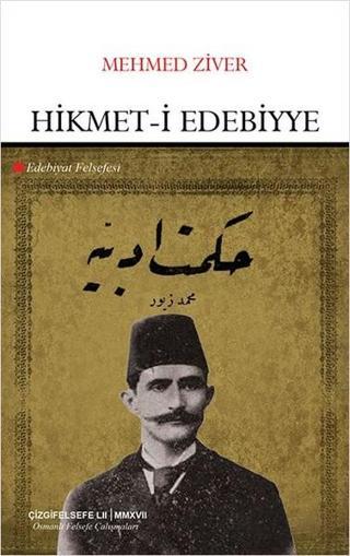 Hikmet-i Edebiyye Edebiyat Felsefesi - Çizgi Kitabevi
