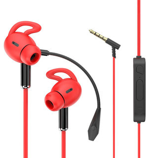Maks Technology MKST AK-P9 ​​3.5mm Kulaklık - Kırmızı