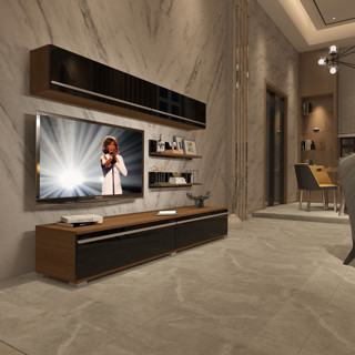 Decoraktiv Eko 5 Mdf Std Tv Ünitesi Tv Sehpası - Ceviz Siyah