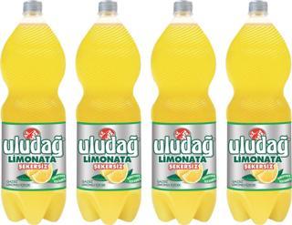 Uludağ Limonata Şekersiz 2 lt x 4 Adet