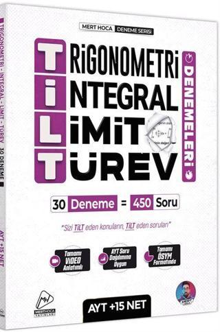 AYT TİLT Denemeleri - Trigonometri İntegral Limit Türev 30'lu Deneme - Mert Hoca Yayınları