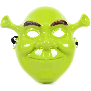 Yeşil Shrek Maskesi 21X25 Cm