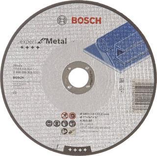 Bosch - 180*3,0 mm Expert Serisi Düz Metal Kesme Diski (Taş)