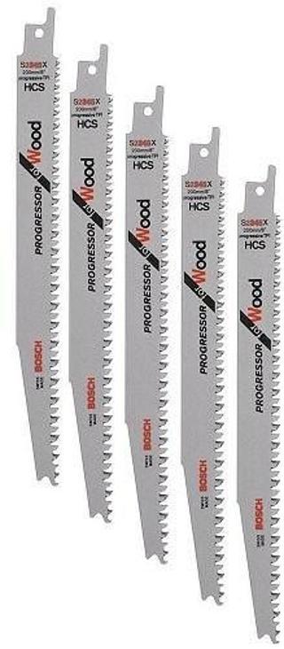 Bosch - Progressor Serisi Ahşap için Panter Testere Bıçağı S 2345 X - 5'li 