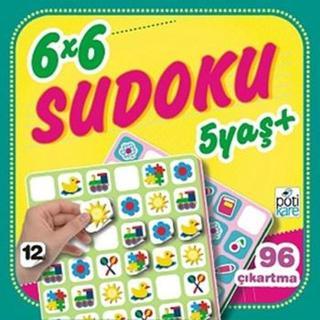 6x6 Sudoku 12 - Kolektif  - Pötikare Yayınları