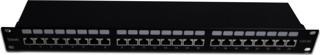 Beek 19&quot; 1U 24 port CAT6A STP Patch Panel, LSA/IDC 90 derece punch ISO11801 Class Ea&lt;br&gt;B