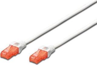 Beek CAT. 6 Patch Kablo, U/UTP, 0,5 metre, AWG 26, Beyaz Renk, LSZH