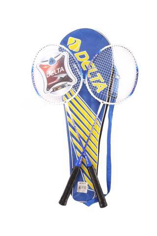 Delta Tek Parça Halinde Üretim 2 Adet Dura-Strong Badminton Raketi Ve Deluxe Badminton Çantası Seti