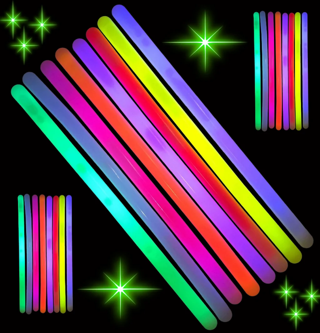 himarry Karanlıkta Parlayan Fosforlu Glow Stick Kalın Çubuk 30 cm 1 Adet