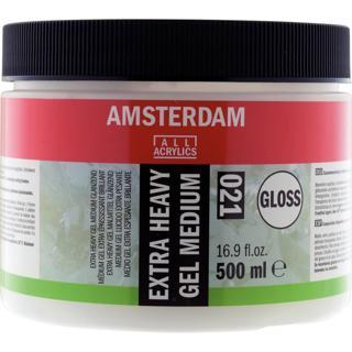 AMSTERDAM EXTRA HEAVY GEL MEDIUM GLOSS 021 500ML