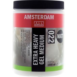 AMSTERDAM EXTRA HEAVY GEL MEDIUM MATT 022 1000ML