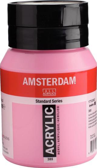 AMSTERDAM STANDART AKRİLİK 500 ML. QUINAC. ROSE L